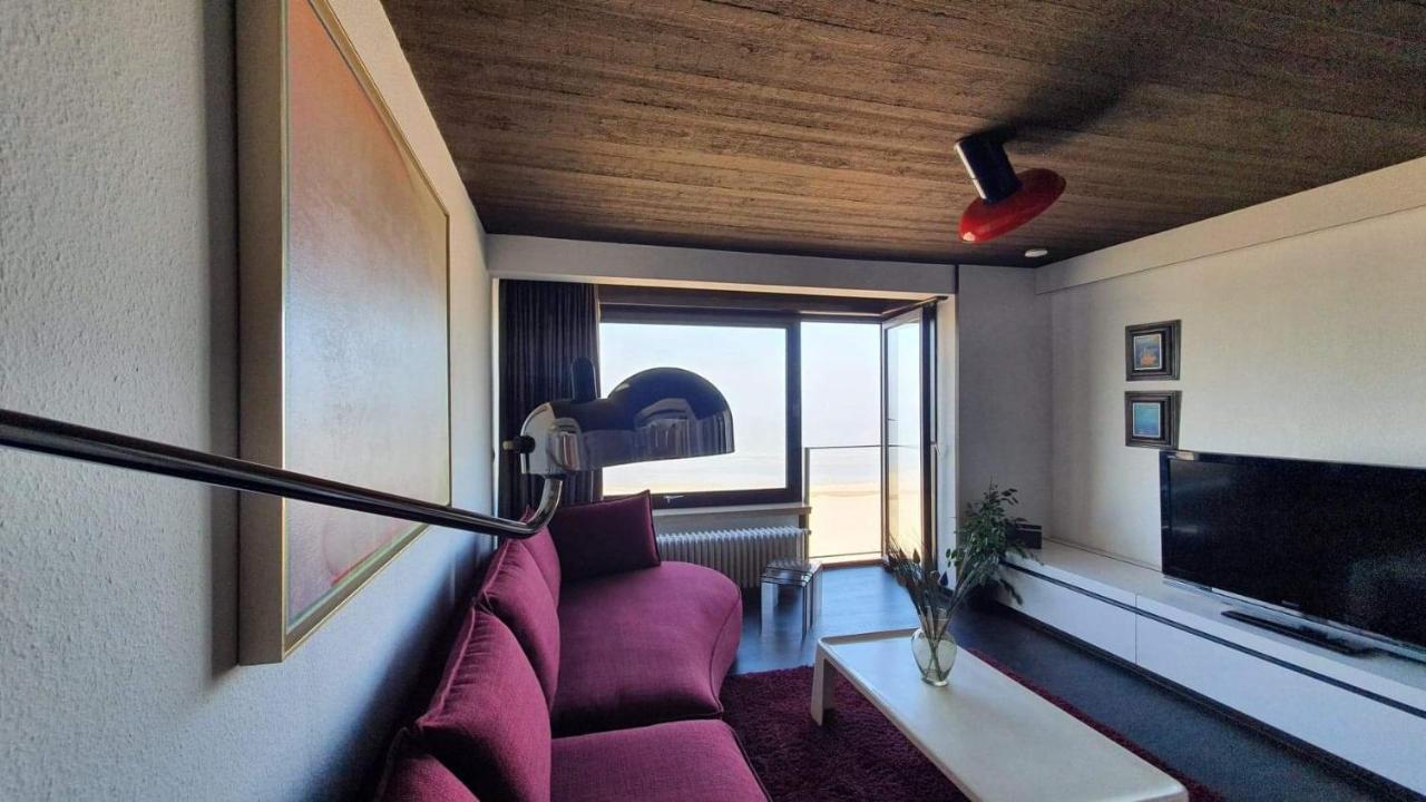 Modern Appartement Met Frontaal Zeezicht En Prive Parking Knokke-Heist Luaran gambar